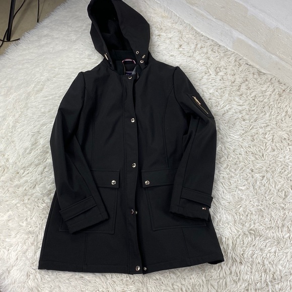 Tommy Hilfiger Jackets & Blazers - Tommy Hilfiger Black Dress Coat